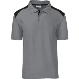 Mens Apex Golf Shirt Grey New